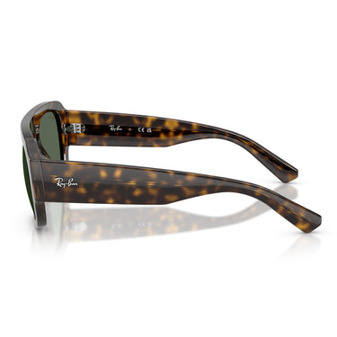 Ray-Ban Okulary Przeciwsłoneczne RB2218 679071 Brązowy/Zielony Unisex 2