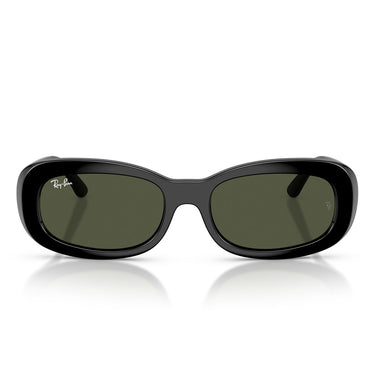 Ray-Ban Okulary Przeciwsłoneczne RB2221 901/31 Czarny/Zielony Damskie