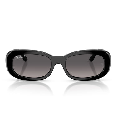 Ray-Ban Okulary Przeciwsłoneczne RB2221 901/M3 Czarny/Szary Gradient Damskie Polaryzacyjne