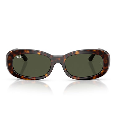 Ray-Ban Occhiali da Sole RB2221 902/31 Marrone/Verde Donna