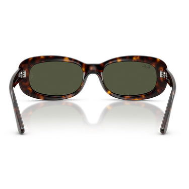 Ray-Ban Sonnenbrille RB2221 902/31 Braun/Grün Damen 3