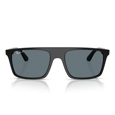 Ray-Ban Occhiali da Sole RB2222 901/3R Nero/Blu Scuro Unisex Polarizzati