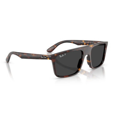 Ray-Ban Okulary Przeciwsłoneczne RB2222 902/48 Brązowy/Czarny Unisex Polaryzowane 4