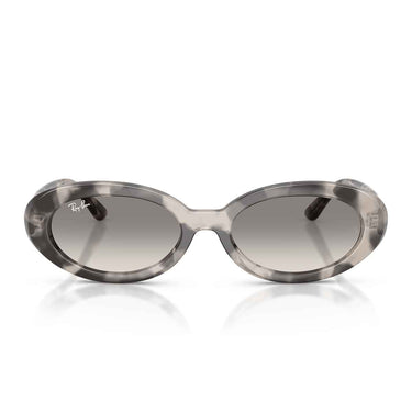 Ray-Ban Occhiali da Sole RB2223 144832 Marrone Grigio Opalino/Trasparente Sfumato Grigio Donna