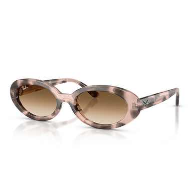 Ray-Ban Occhiali da Sole RB2223 144951 Rosa Striato Marrone Sfumato Donna 2