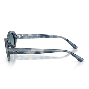 Ray-Ban Occhiali da Sole RB2223 14503M Blu Opaco Striato/Blu Sfumato Grigio Donna 2