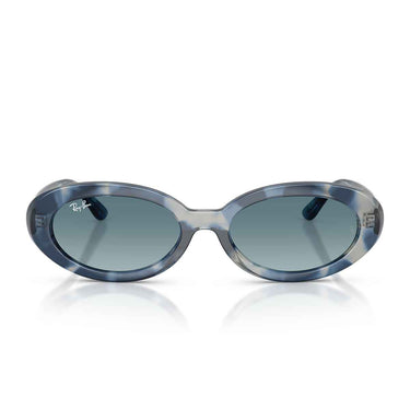 Ray-Ban Occhiali da Sole RB2223 14503M Blu Opaco Striato/Blu Sfumato Grigio Donna