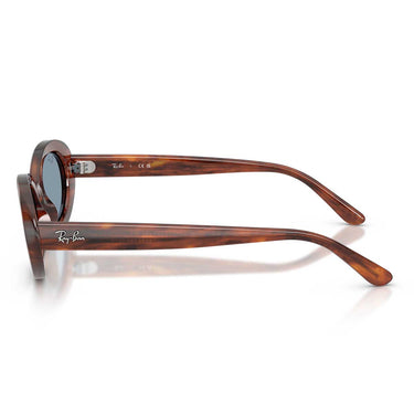 Ray-Ban Occhiali da Sole RB2223 954/56 Marrone Striato/Blu Donna 2