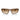 Ray-Ban Occhiali da Sole RB2225 664051 Marrone Chiaro Trasparente/Trasparente Sfumato Marrone Unisex