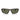 Ray-Ban Occhiali da Sole RB2225 710/58 Marrone/Verde Unisex Polarizzati