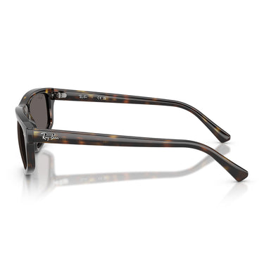 Ray-Ban Occhiali da Sole RB2225 710 B1 Marrone Grigio Scuro Unisex 3