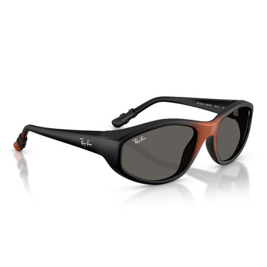 Ray-Ban Occhiali da Sole RB2228 6927B1 x Marvel Nero Sfumato Rosso/Grigio Scuro Unisex
