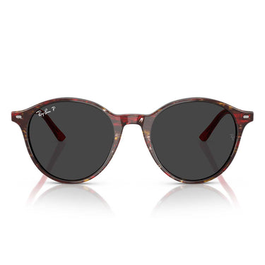 Ray-Ban Occhiali da Sole RB2230 141948 Bernard Rosso Trasparente/Grigio Scuro Unisex Polarizzati