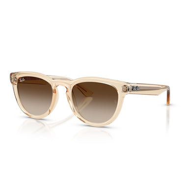 Ray-Ban Occhiali da Sole RB2237 690213 Nude Trasparente/Marrone Chiaro Sfumato Scuro Unisex