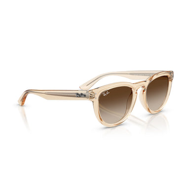 Ray-Ban Occhiali da Sole RB2237 690213 Nude Trasparente/Marrone Chiaro Sfumato Scuro Unisex