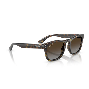 Ray-Ban Occhiali da Sole RB2238 710/T5 Marrone/Grigio Chiaro Sfumato Marrone Unisex Polarizzati