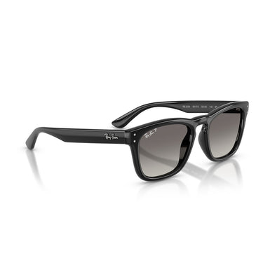 Ray-Ban Occhiali da Sole RB2238 901/T3 Nero/Grigio Chiaro Sfumato Scuro Unisex Polarizzati