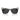 Ray-Ban Okulary Przeciwsłoneczne RB2240 144248 Wayfarer Szary Na Czarnym Czarny Unisex Polaryzacyjne