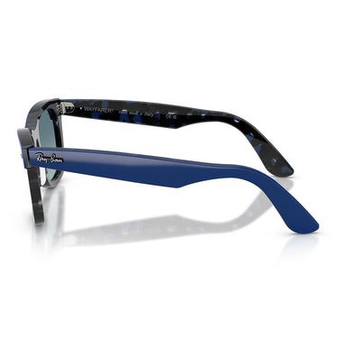 Ray-Ban Okulary Przeciwsłoneczne RB2240 14453M Wayfarer Niebieskie Na Brązowym Niebieski Gradient Unisex 4
