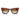 Ray-Ban Okulary Przeciwsłoneczne RB2240 955/51 Wayfarer Czerwone na Czarnym/Brązowe Przeźroczyste Unisex
