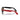 Ray-Ban Okulary Przeciwsłoneczne RB2240 955/51 Wayfarer Czerwone Na Czarnym/Brązowe Przejrzyste Unisex 3