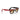 Ray-Ban Okulary Przeciwsłoneczne RB2240 955/51 Wayfarer Czerwony Na Czarnym/Brązowy Przezroczysty Gradient Unisex 5