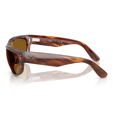 Ray-Ban Occhiali da Sole RB2289 954 33 Mega Balorama Marrone Striato Marrone B-15 Unisex 3