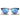 Ray-Ban Sonnenbrille RB3016 114517 Clubmaster Havana/Blu Verspiegelt Unisex