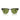 Ray-Ban Occhiali da Sole RB3016 601S4E Clubmaster Nero Opaco Verde Unisex
