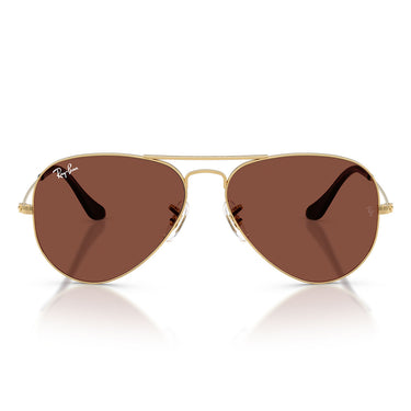 Ray-Ban Okulary Przeciwsłoneczne RB3025 001/C5 Aviator Złoto Arista/Czerwony Unisex