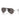 Ray-Ban Occhiali da Sole RB3025 002/B1 Aviator Nero/Grigio Scuro Unisex 1