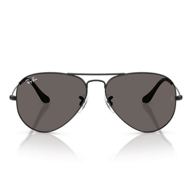 Ray-Ban Occhiali da Sole RB3025 002/B1 Aviator Nero/Grigio Scuro Unisex