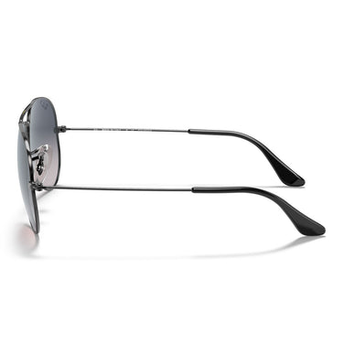 Ray-Ban Okulary Przeciwsłoneczne RB3025 004-78 Aviator Canna Di Fucile-Grigio Sfumato Unisex Polarizzati 2