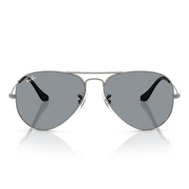 Ray-Ban Occhiali da Sole RB3025 004 R5 Aviator Gunmetal Grigio Unisex