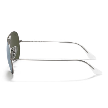 Ray-Ban Okulary Przeciwsłoneczne RB3025 029/30 Aviator Gunmetal Matowy/Jasnozielone Szare Lustro Unisex 2