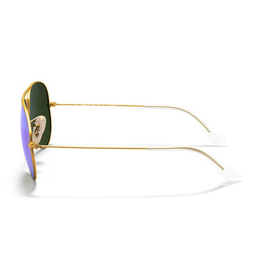 Ray-Ban Okulary Przeciwsłoneczne RB3025 112/4L Aviator Złoto/Niebieskie Unisex Polaryzowane 3