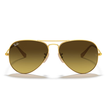 Ray-Ban Okulary Przeciwsłoneczne RB3025 112/85 Aviator Złote/Brązowe Gradientowe Unisex