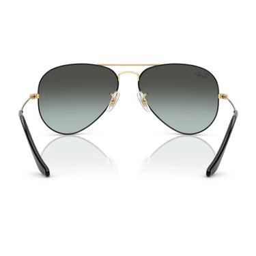 Ray-Ban Okulary Przeciwsłoneczne RB3025 9271GK Aviator Gradient Czarny/Niebieski Cieniowany Unisex