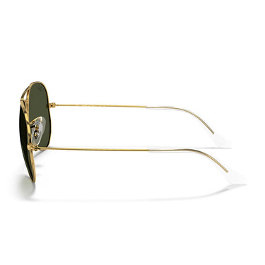 Ray-Ban Okulary Przeciwsłoneczne RB3025 L0205 Aviator Złoto Arista/Zielony G-15 Unisex 3