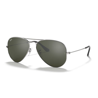 Ray-Ban Okulary Przeciwsłoneczne RB3025 W3277 Aviator Gradient Srebrny/Szary Unisex 2