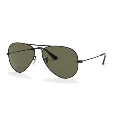 Ray-Ban Okulary Przeciwsłoneczne RB3025 W3361 Aviator Gradient Czarny/Zielony G-15 Unisex Polaryzowane 2