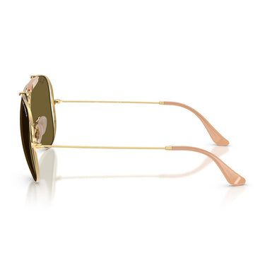 Ray-Ban Occhiali da Sole RB3029M 001/73 x Dolce & Gabbana The Outdoorsman Oro Arista/Marrone Scuro Unisex 3