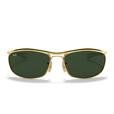 Ray-Ban Occhiali da Sole RB3119M 001/31 Olympian I Deluxe Oro Arista/Verde G-15 Unisex