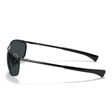 Ray-Ban Occhiali da Sole RB3119M 002/R5 Olympian I Deluxe Nero/Blu Unisex 2