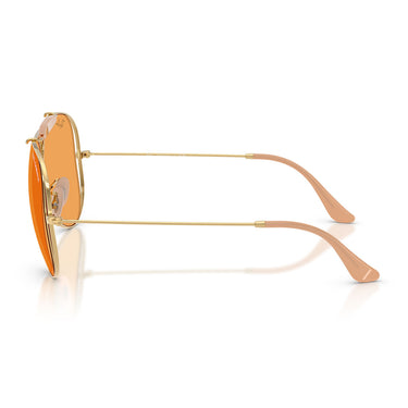 Ray-Ban Occhiali da Sole RB3138M 001 7 x Dolce & Gabbana The Shooter Oro Arista Arancione Unisex 3