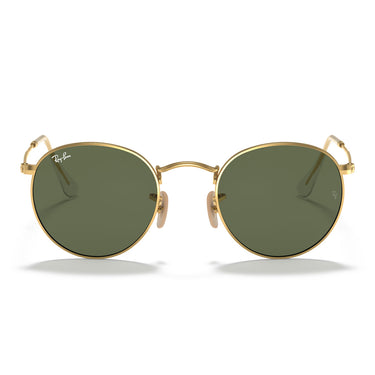 Ray-Ban Gafas de Sol RB3447N 001 Redondas Metal Oro/Verde G-15 Unisex