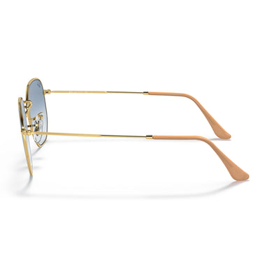 Ray-Ban Sonnenbrille RB3548 001/3F Hexagonal Gold/Blau Unisex 2