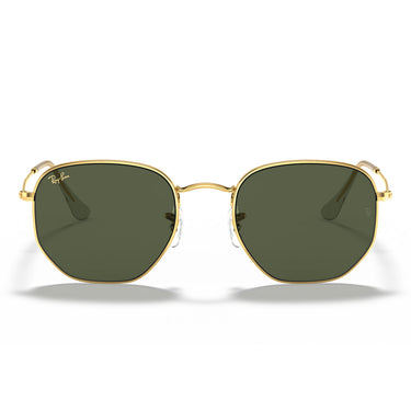 Ray-Ban Gafas de Sol RB3548 919631 Hexagonal Oro/Verde G-15 Unisex