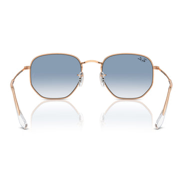 Ray-Ban Sonnenbrille RB3548 92023F Hexagonal Gold/Blau Unisex 3