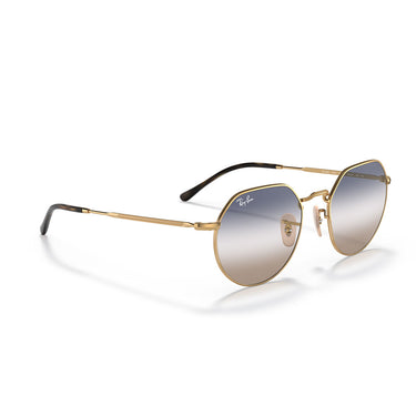 Ray-Ban Okulary Przeciwsłoneczne RB3565 001/GD Jack Złoto/Przezroczysty Niebieski Unisex 5